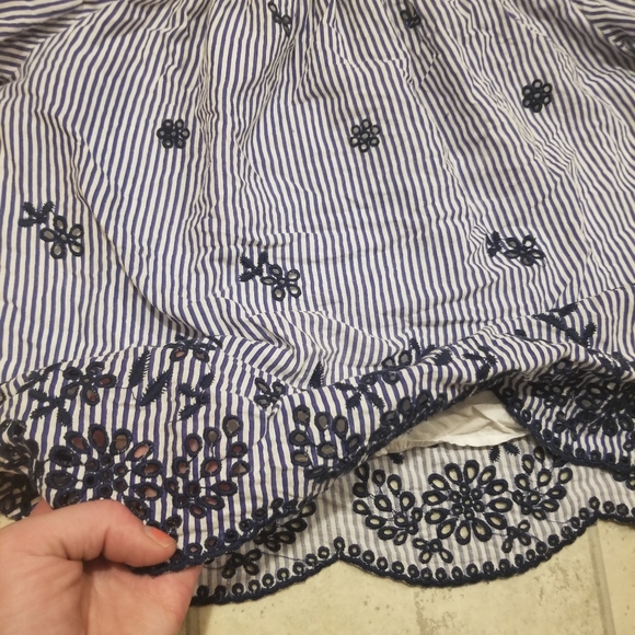 BREEZY LINED OFF-SHOULDER BLOUSE - Picture 5 of 8